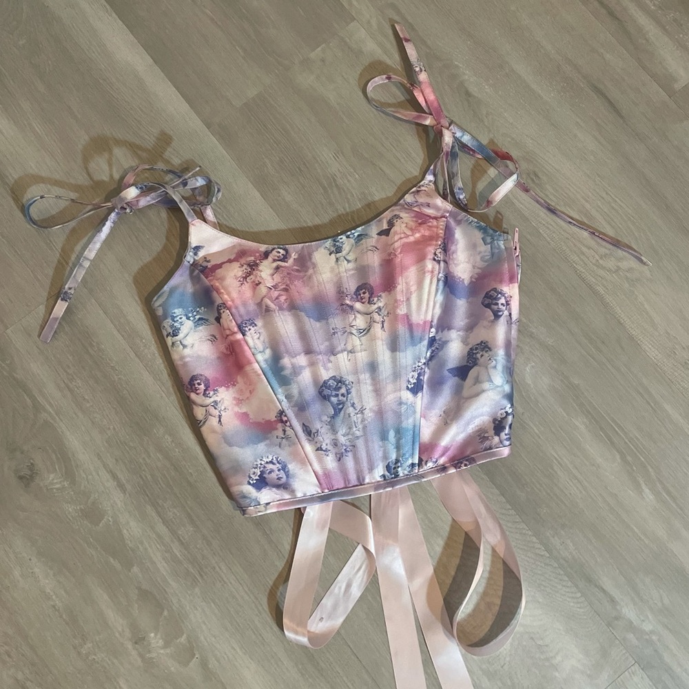 Dolls Kill cherub corset